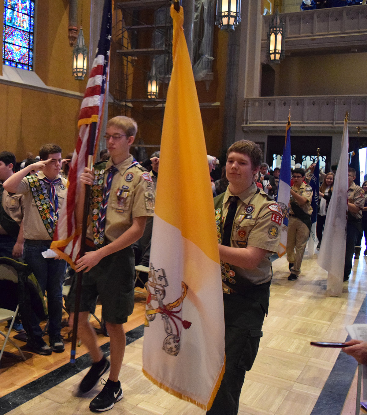The Catholic Post 38 awarded religious emblems, honors at diocesan Scout and AHG Mass The