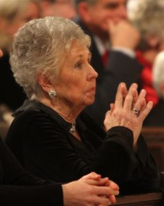 Joan Sheen Cunningham, niece of the late Archbishop Fulton J. Sheen and his closest living relative, filed the petition with support from family members. (CNS file photo/Gregory A. Shemitz)