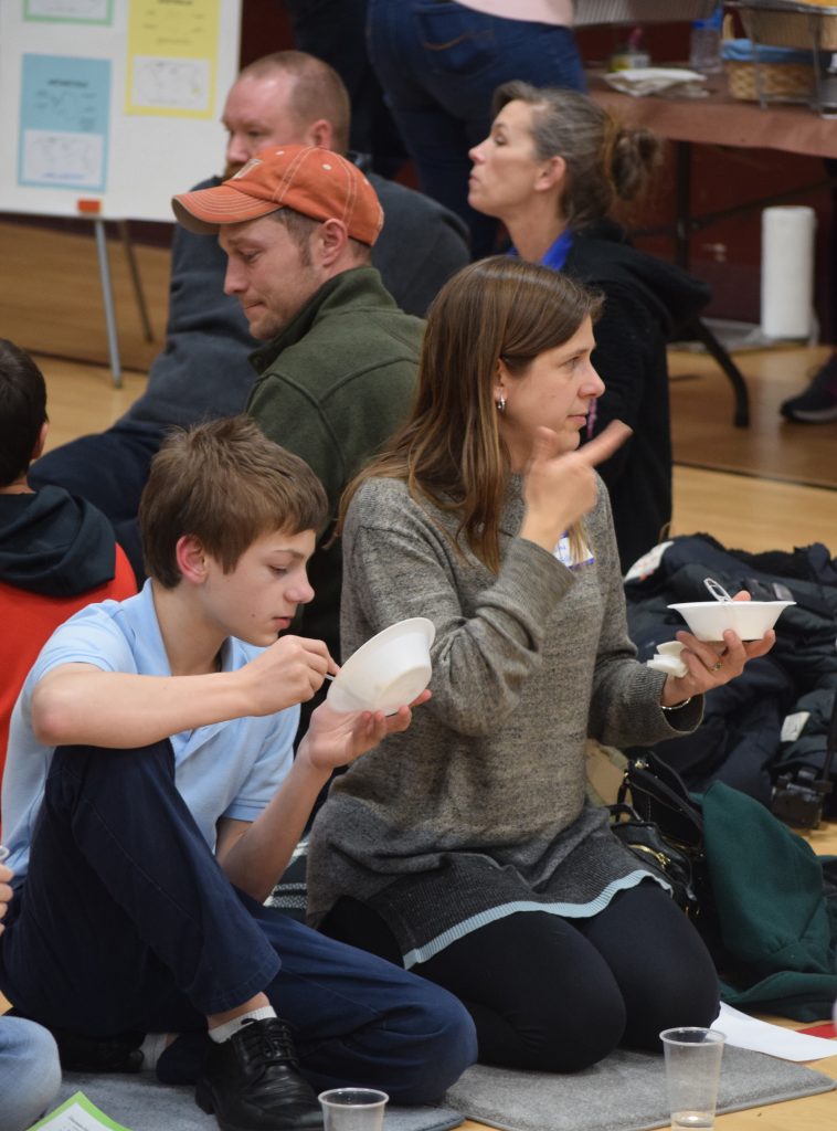 The Catholic Post ‘Hunger Feast’ at St. Philomena School in Peoria