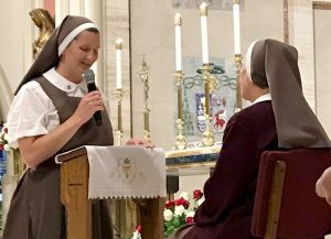 sara professes perpetual vows peoria